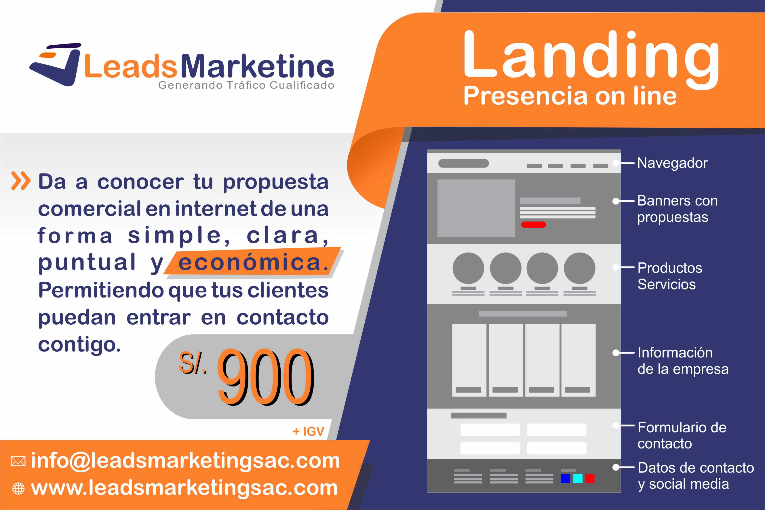 Desarrollo de Landing Page